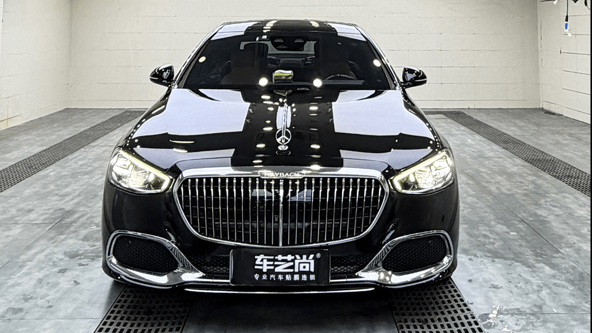 迈巴赫S480车衣施工记 · 车艺尚吴中路莲花店