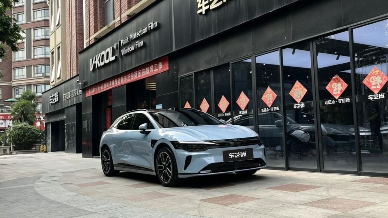 南京极氪 007GT 贴膜｜车艺尚威固 VK70+VK25+K15隔热膜 完工案例