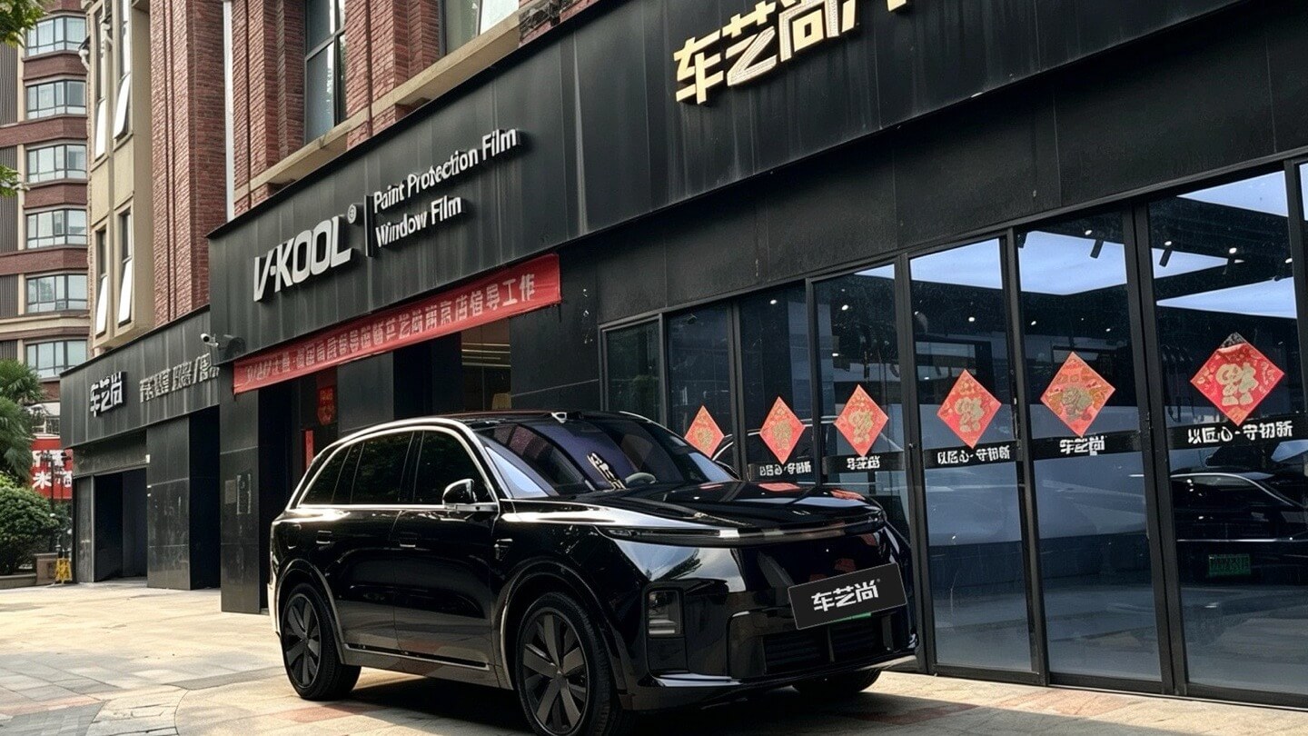 理想L8新车漆面守护 威固V3ocean隐形车衣施工实拍