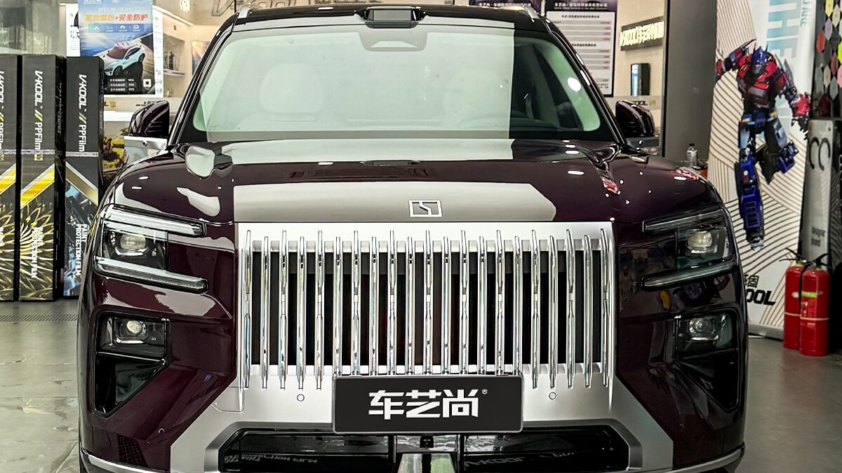 上海中环贴膜案例｜极氪 8X 全车威固 V10 隐形车衣施工完工