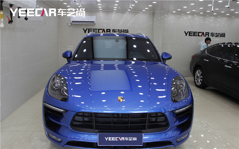 保时捷Macan隐形车衣施工效果展示