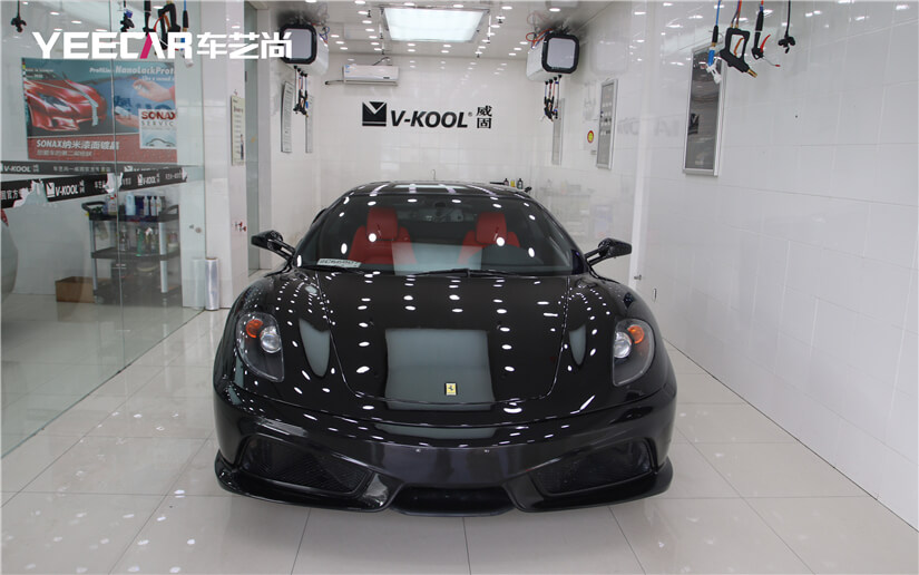 法拉利F430镀晶案例