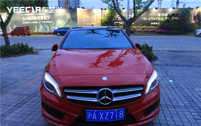 奔驰A级威固前档V70