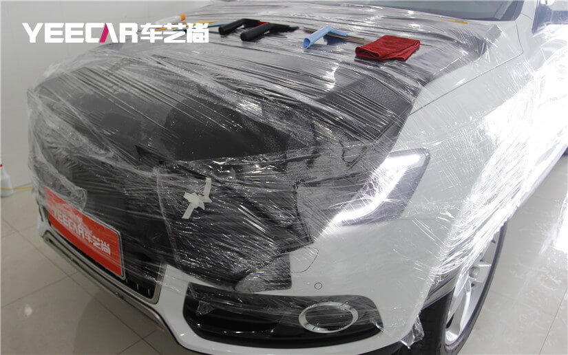 引擎盖车漆保护
