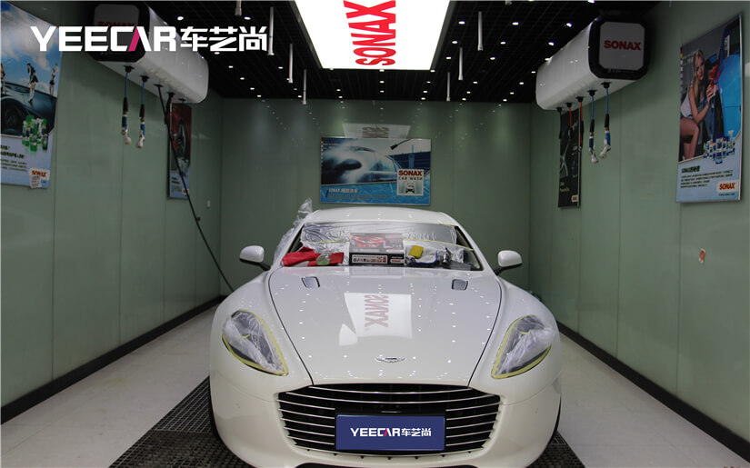 施工前全车贴膜