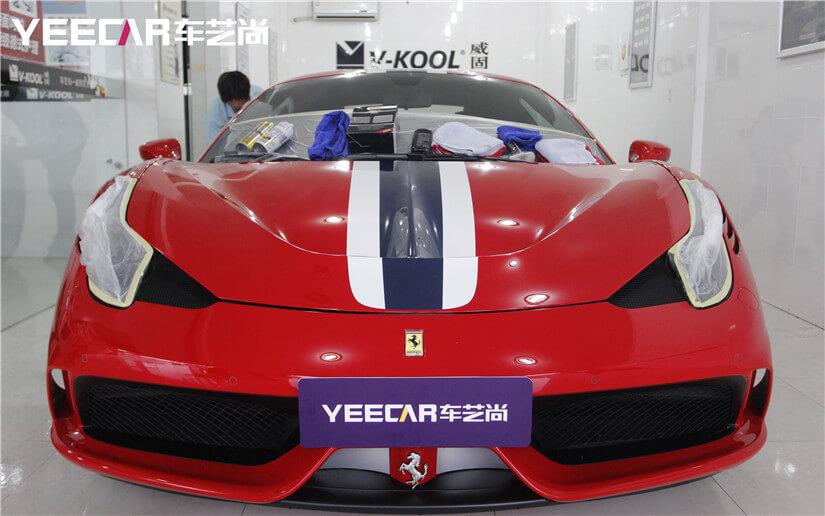 镀晶后会在车漆表面会形成一层像薄冰一样的结晶体