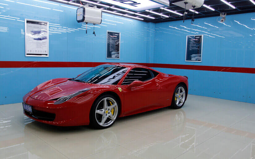 全无尘喷淋施工车间