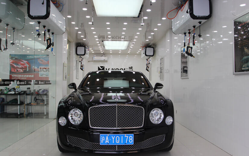 全无尘喷淋施工车间