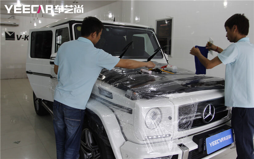 引擎盖车漆保护