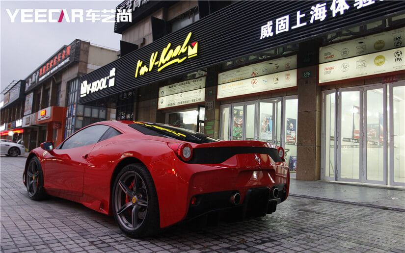 镀晶后漆面效果