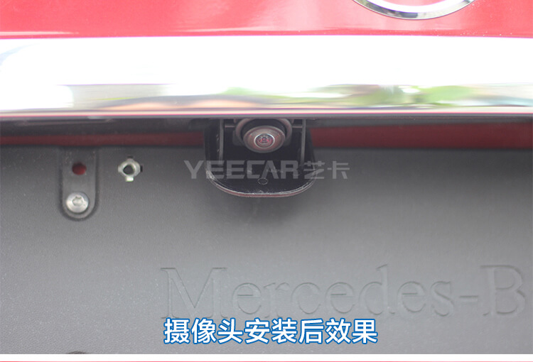 摄像头安装后效果