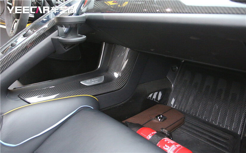 918碳纤维内饰效果图