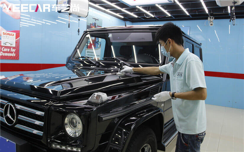 镀晶时技师本身的防护