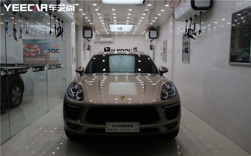 保时捷Macan PPF隐形车衣施工效果展示