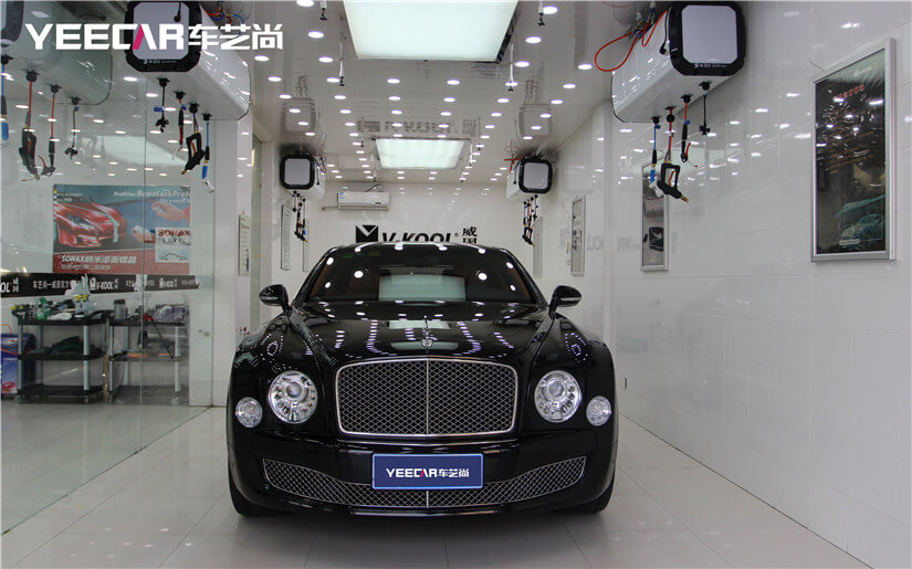 慕尚在车艺尚御水路店镀晶施工后效果展示