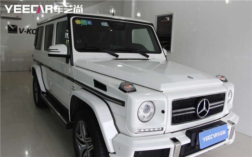 前档V70贴膜施工