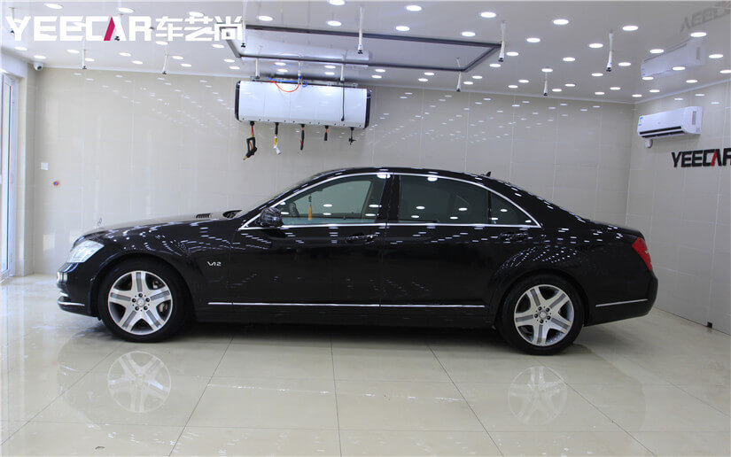 侧后挡V40贴膜施工效果展示