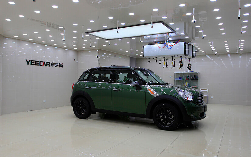 全无尘喷淋施工车间