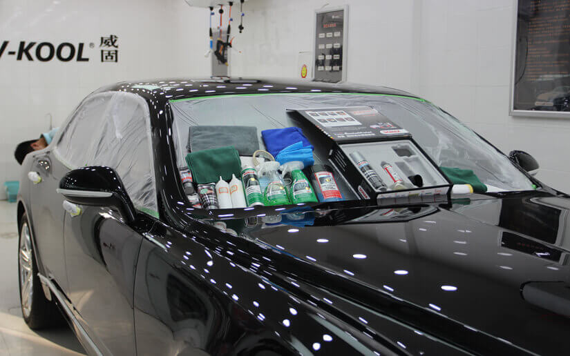 全无尘喷淋施工车间