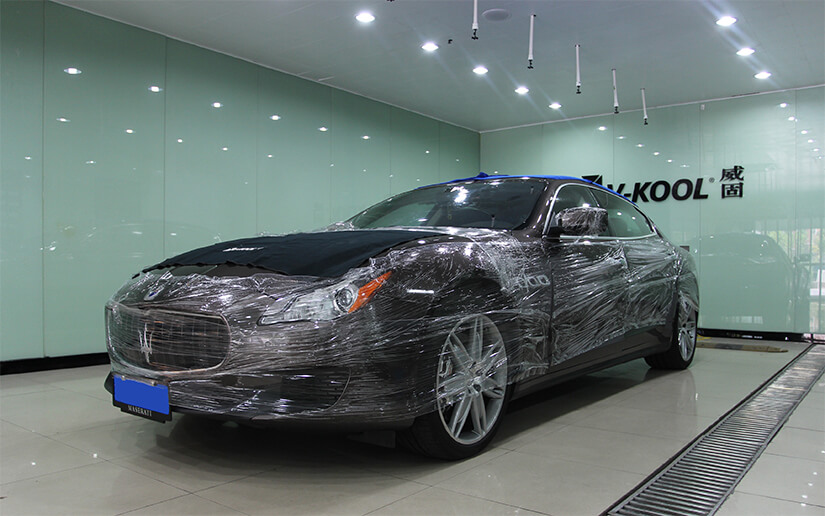 【车艺尚】威固膜到底好在哪?这个mm不怕热呢