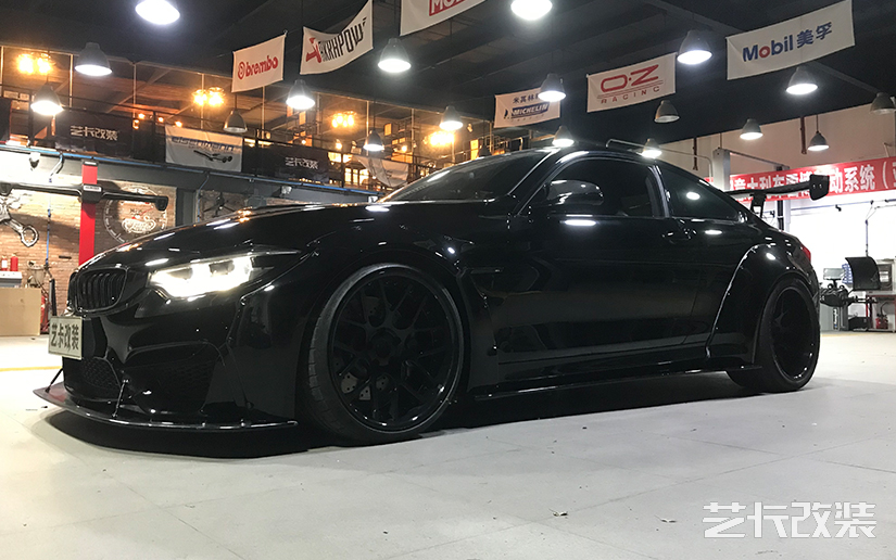 艺卡改装宝马龙鳞尾灯宽体改装