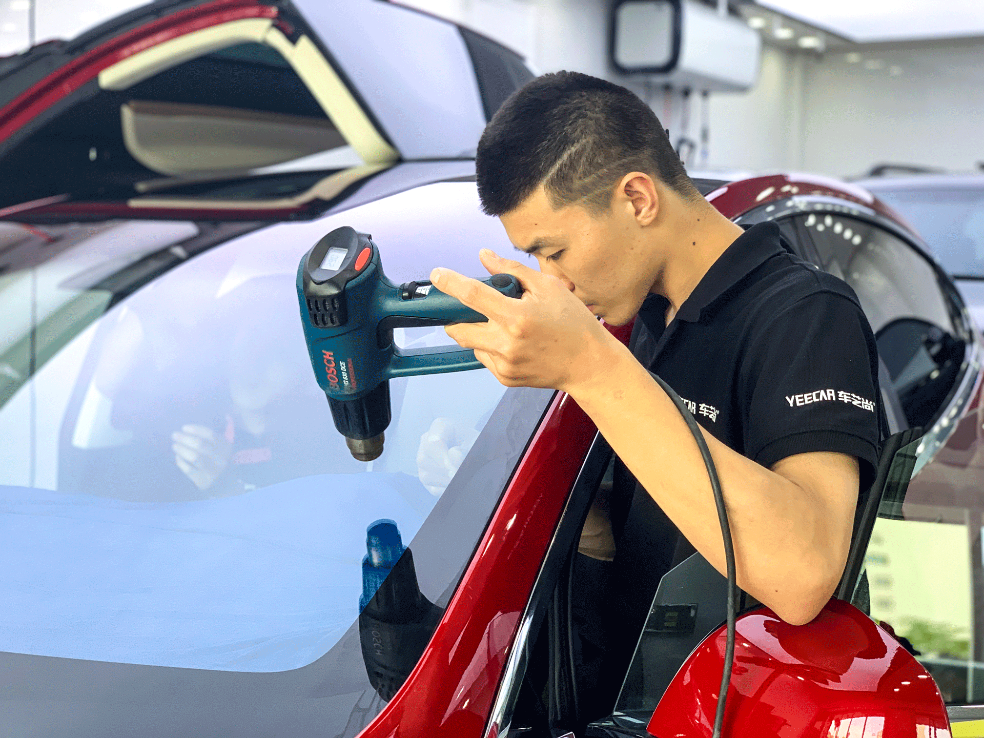 威固V70前挡效果