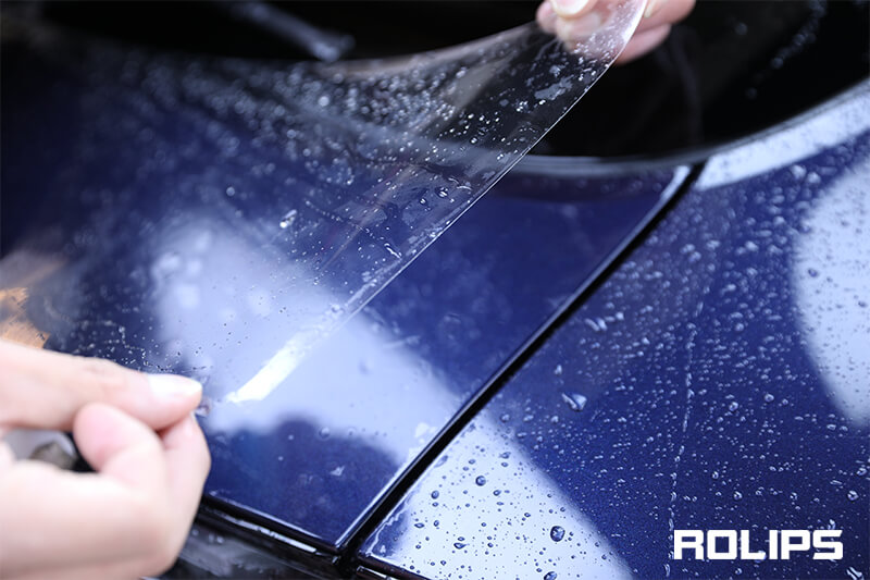 汽车贴膜施工