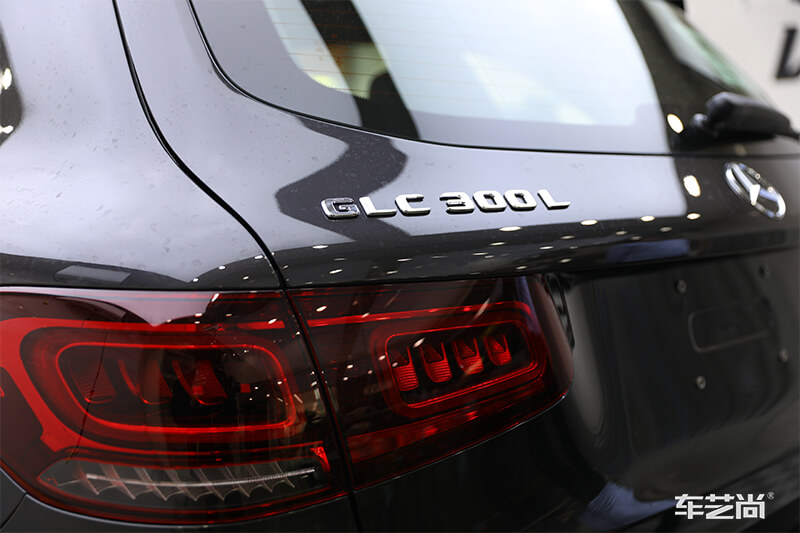 奔弛汽车贴膜细节图