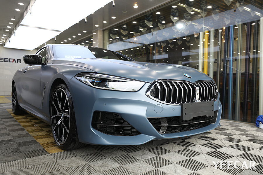 宝马8系隐形车衣全车效果