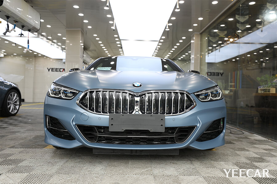 宝马8系哑光汽车膜