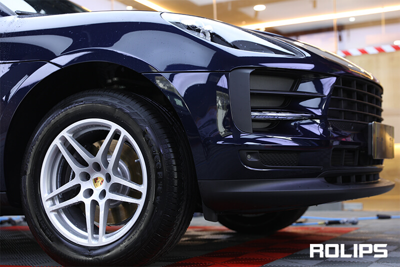 保时捷隐形车衣效果