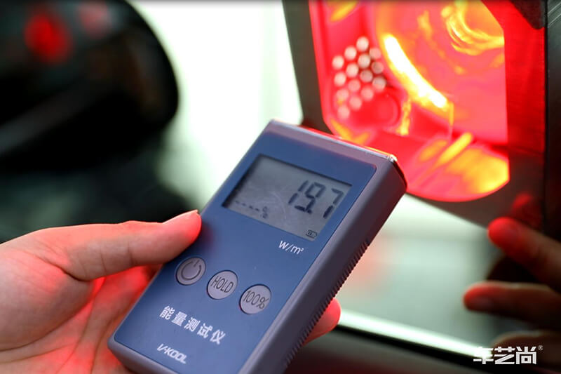 汽车隔热膜效果实测