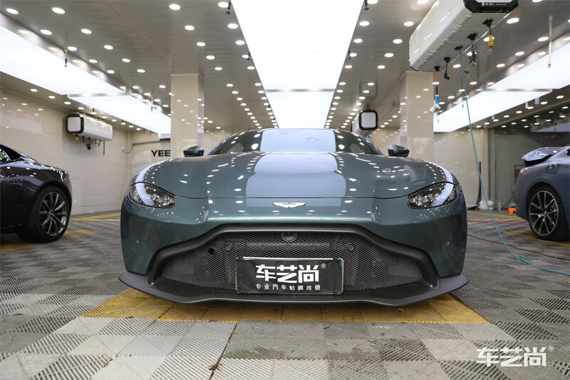 阿斯顿马丁全车贴膜效果图