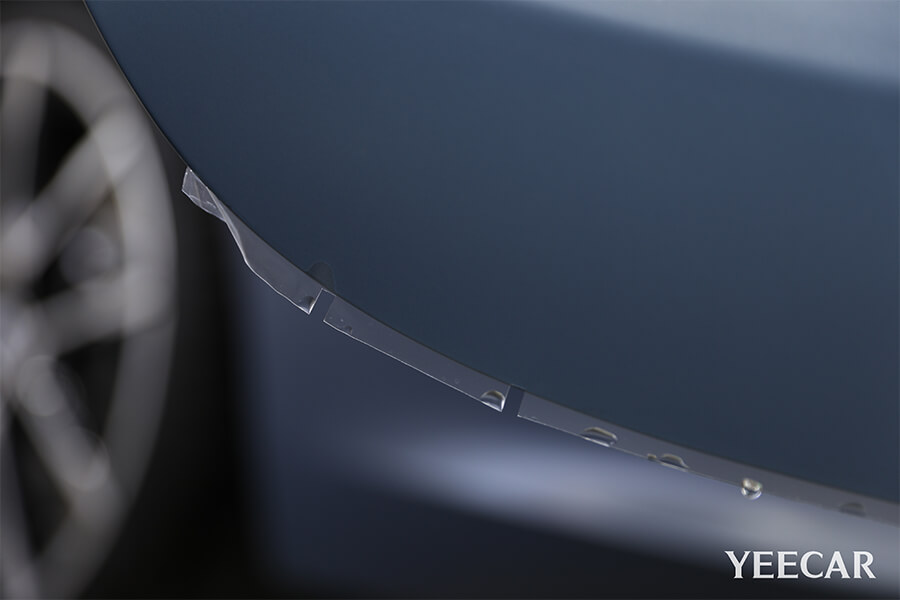 隐形车衣包边预留