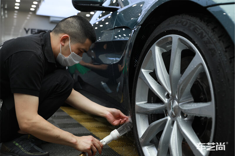 汽车无死角清洁