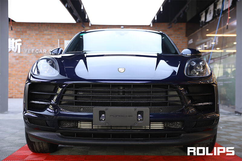保时捷贴膜效果图