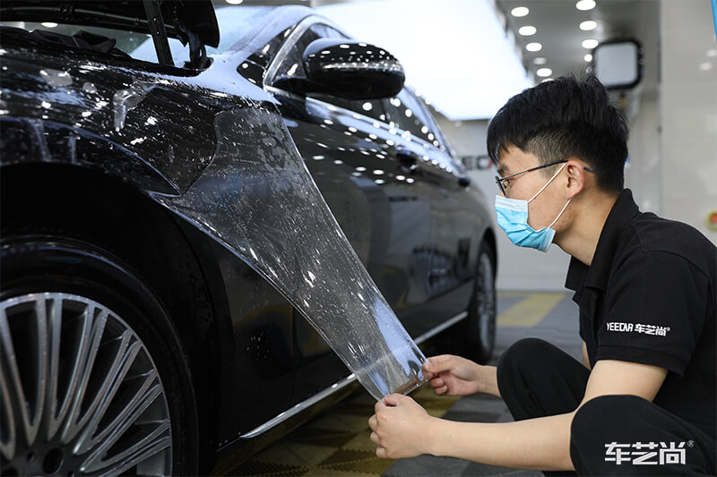 专业奔驰汽车贴膜