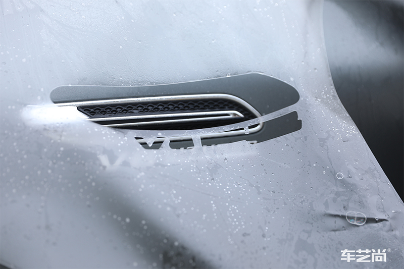 奔驰贴膜细节展示