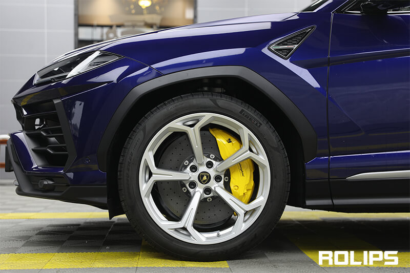 兰博基尼贴膜效果