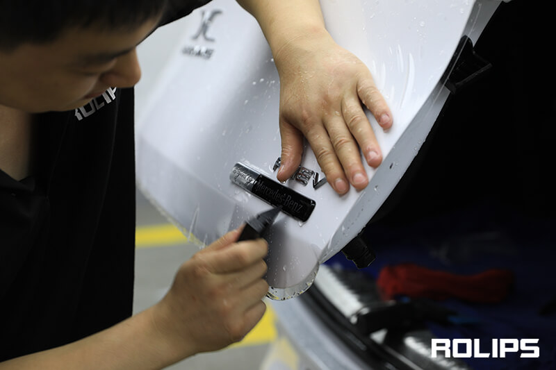 腾势贴隐形车衣什么样？