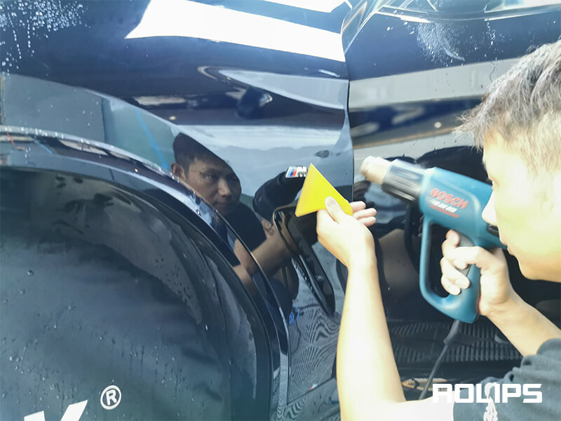 罗利普斯隐形车衣收边