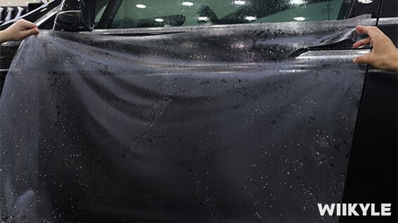 更精准的裁剪隐形车衣，避免刀裁划伤车漆