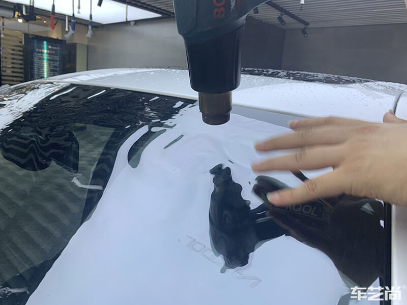 宝马3系施工威固隔热膜案例展示（图片五）