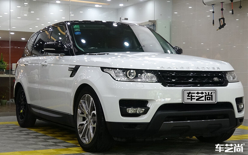 路虎揽胜施工威固漆面保护膜