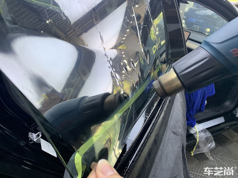 特斯拉Model 3施工威固隔热膜案例（图片十二）