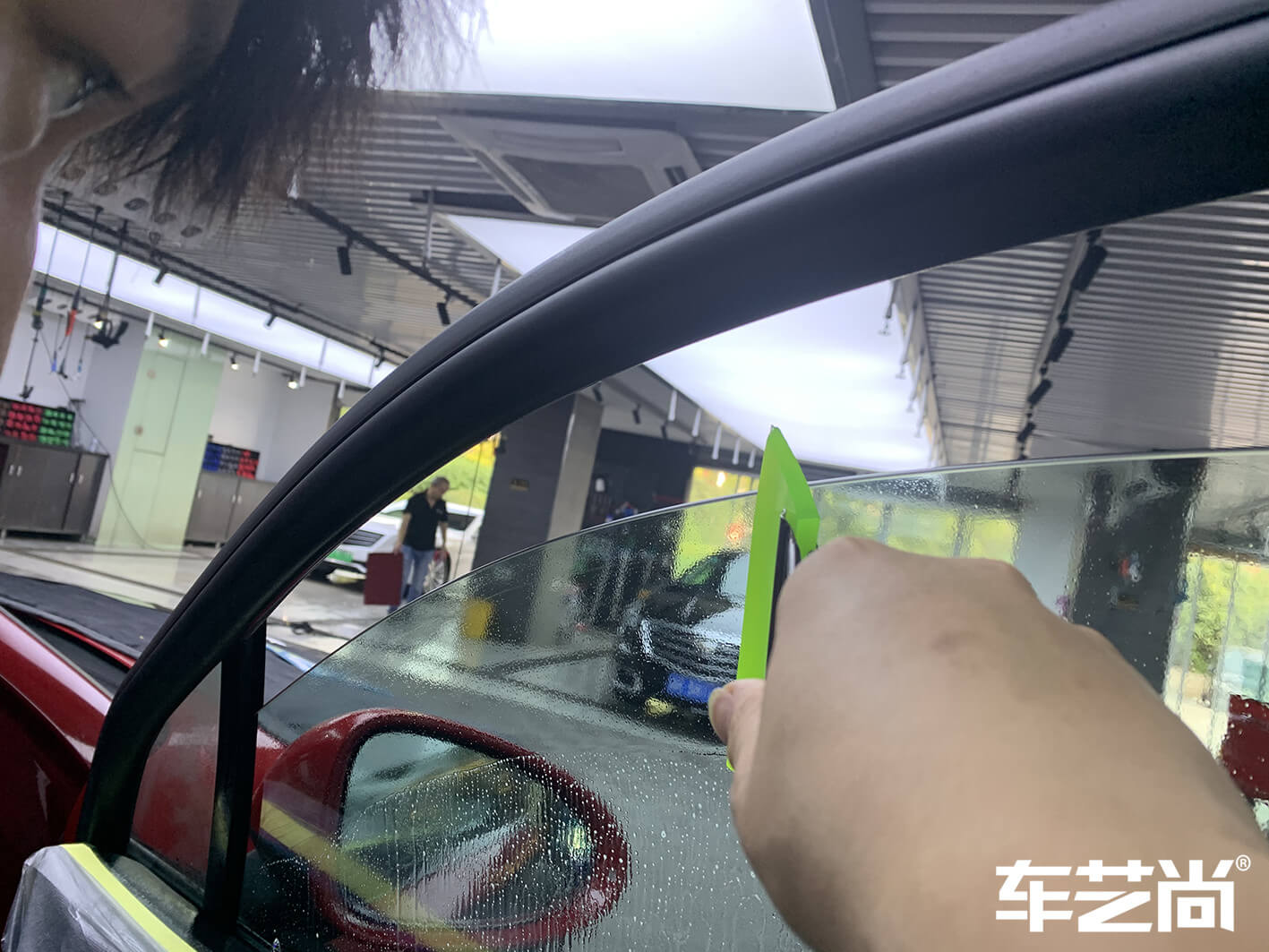 保时捷卡宴装贴威固V70+V40，施工流程展示（图十四）