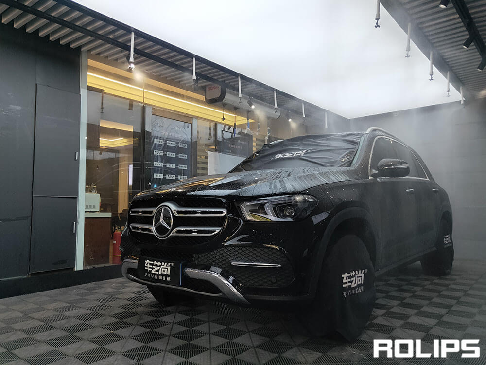 汽车贴隐形车衣是怎么施工的？（1）
