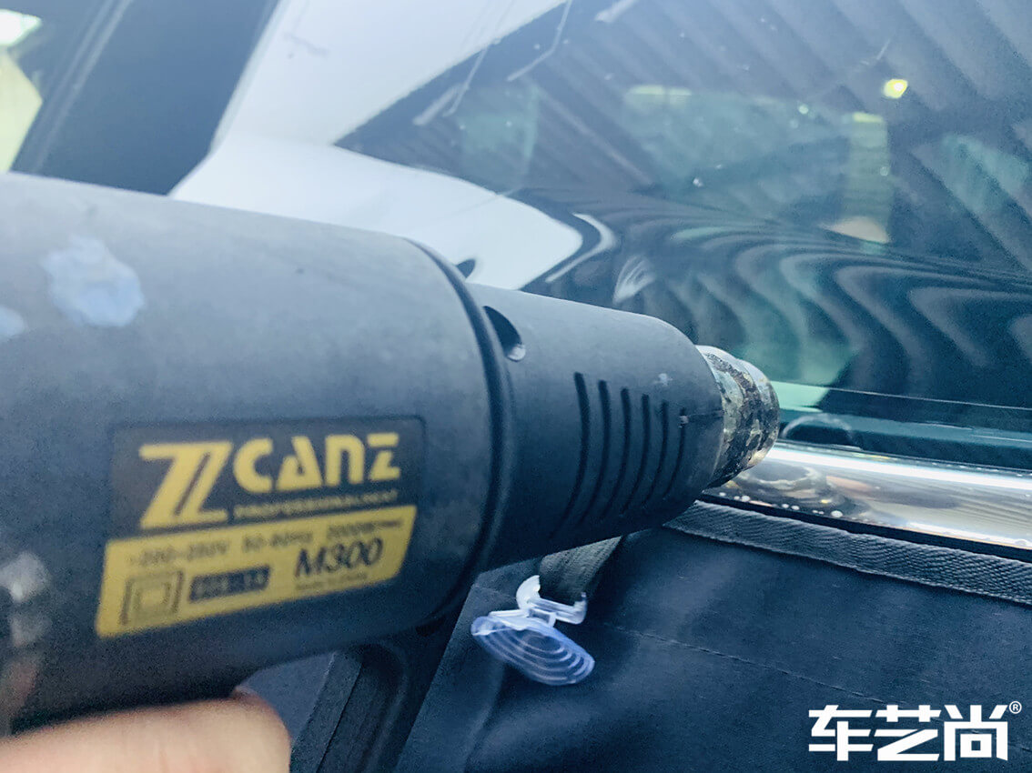 玛莎拉蒂Levante贴威固隔热膜流程图（7）