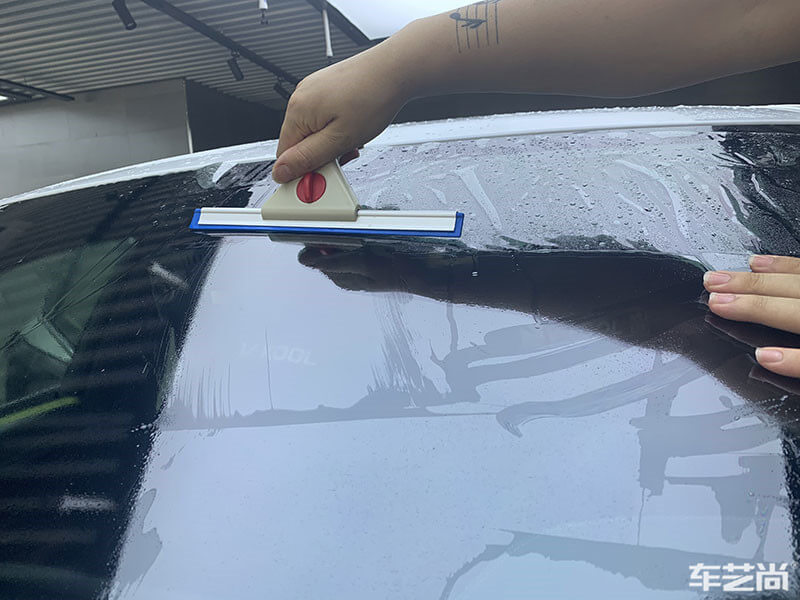 宝马3系施工威固隔热膜案例展示（图片六）