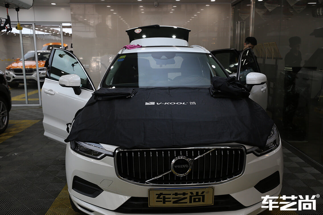 沃尔沃XC60施工威固玻璃膜施工案例展示（4）